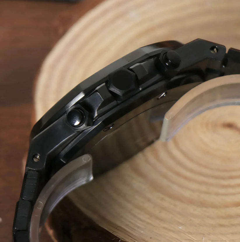 ROYAL SEIKOAK DOUBLE BLACK Chronograph