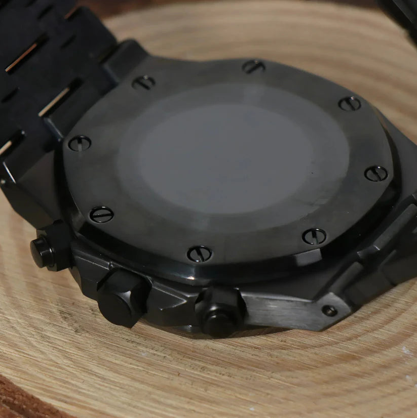 ROYAL SEIKOAK DOUBLE BLACK Chronograph
