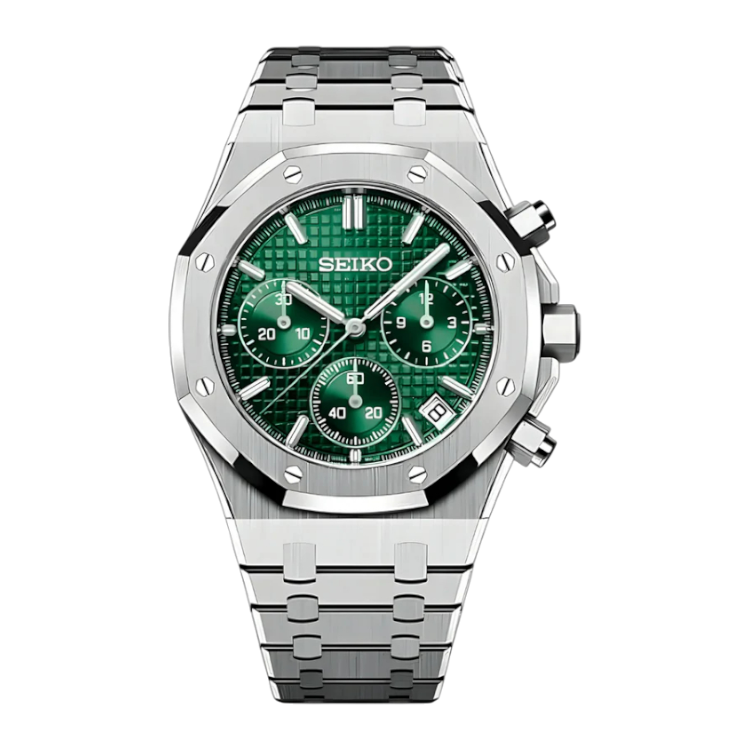 ROYAL SEIKOAK GREEN Chronograph