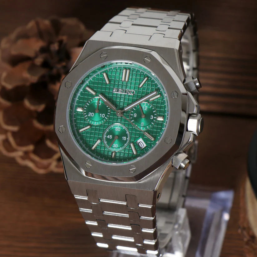 ROYAL SEIKOAK GREEN Chronograph