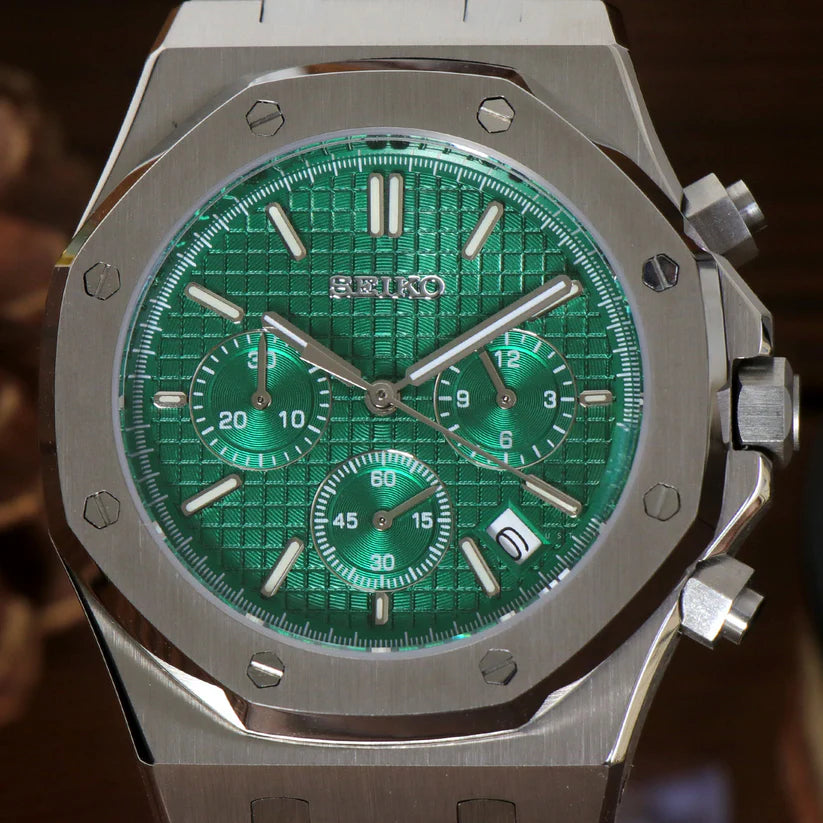 ROYAL SEIKOAK GREEN Chronograph