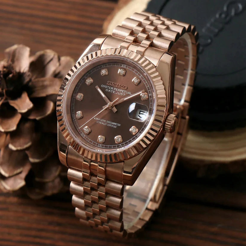 SEIKOJUST ROSE GOLD CRYSTALS