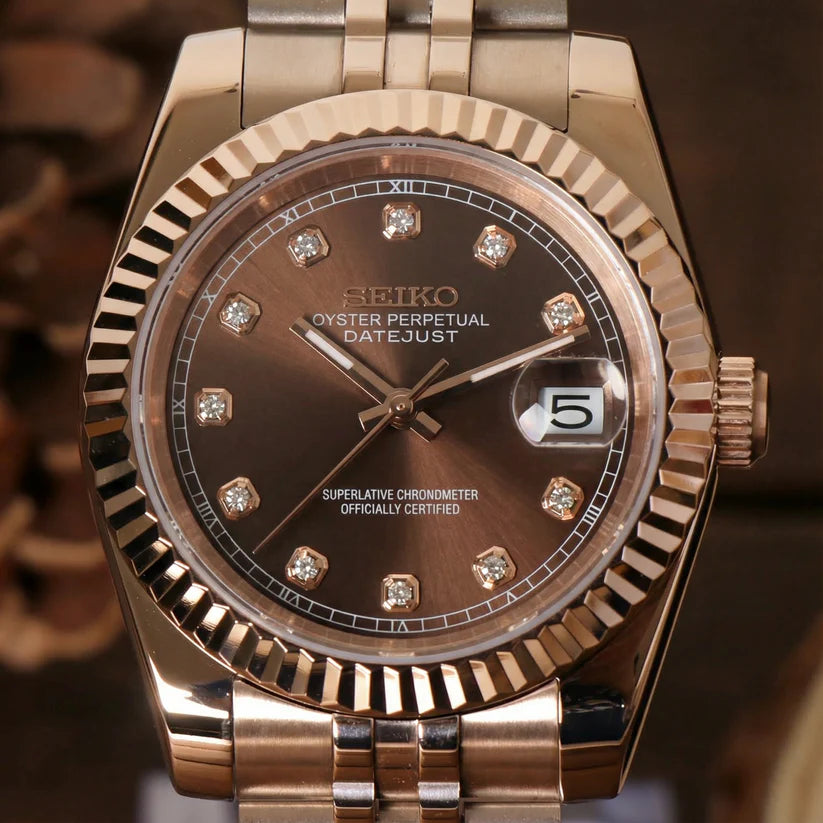 SEIKOJUST ROSE GOLD CRYSTALS