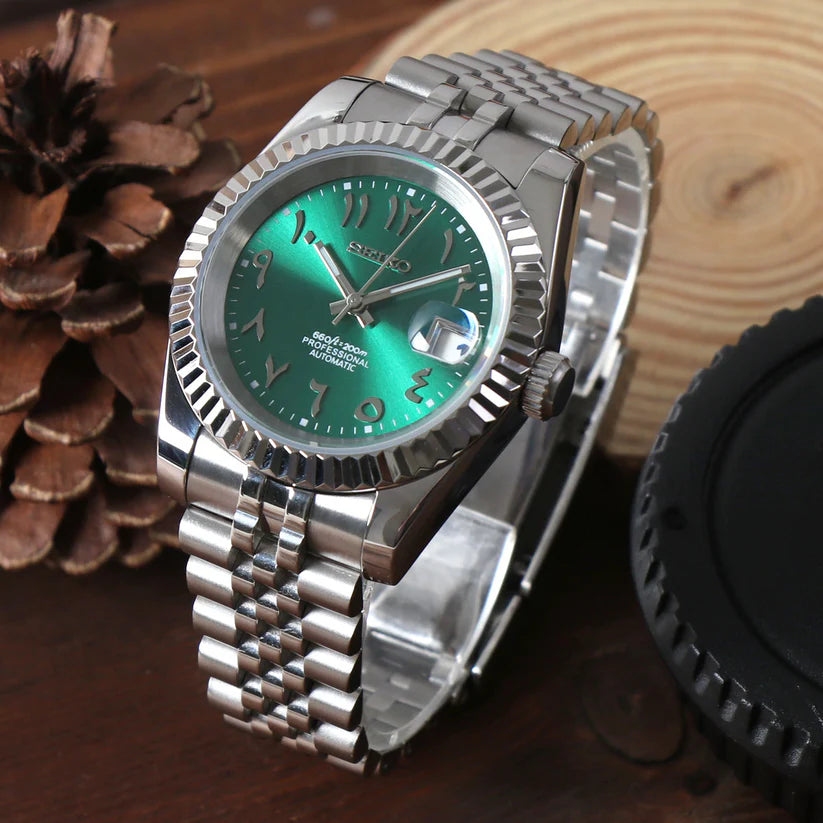 SEIKOJUST ROYAL GREEN ARABIC