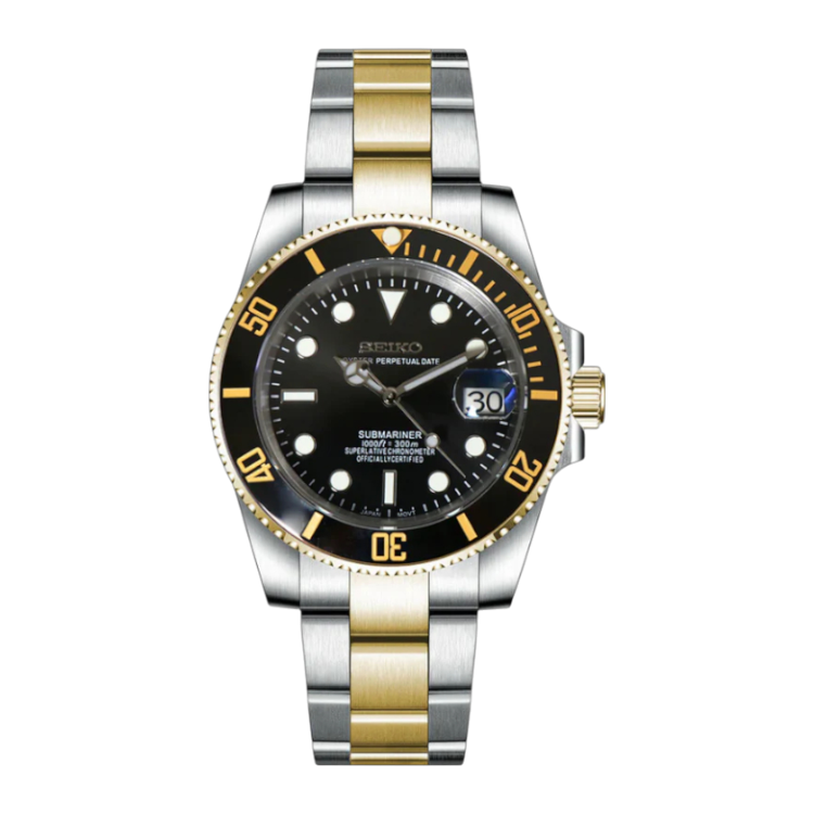 SEIKOMARINER BLACK (Two Tones)