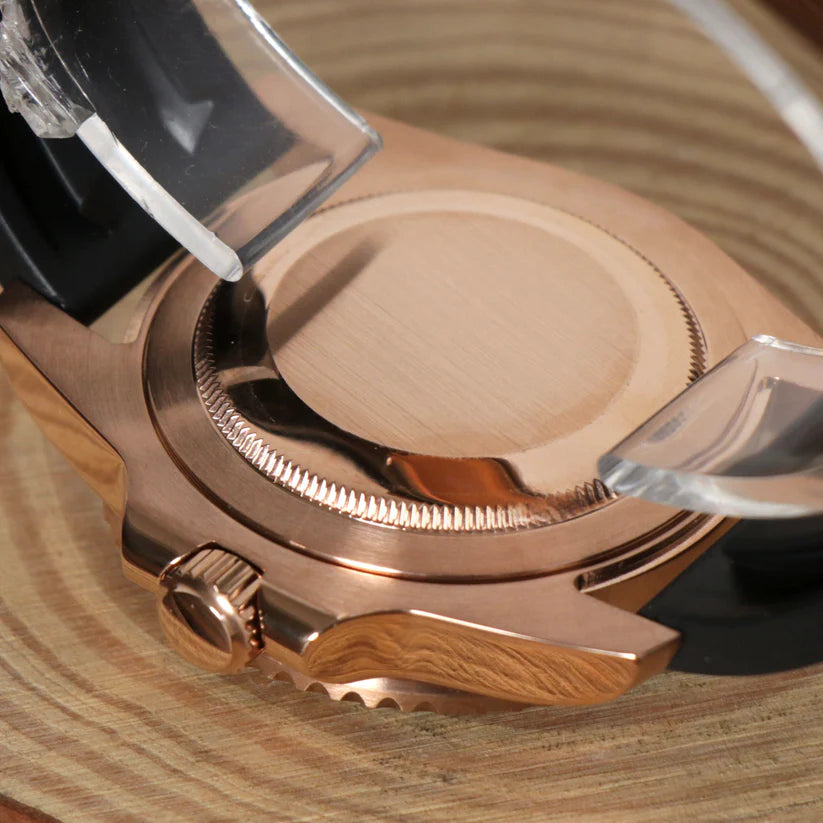 SEIKOMARINER ROSE GOLD & BLACK