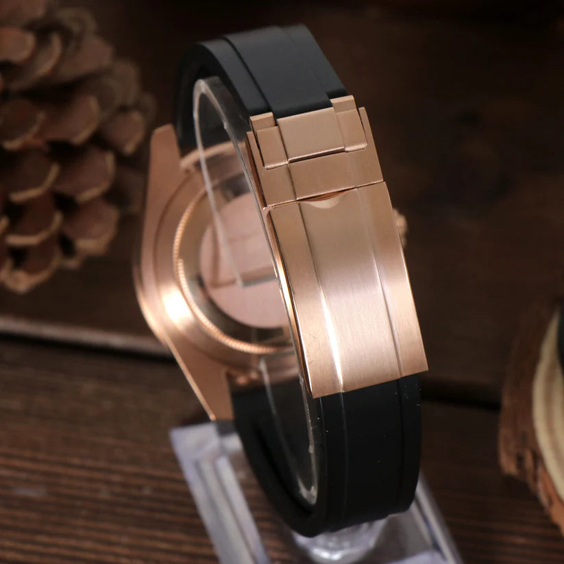 SEIKOMARINER ROSE GOLD & BLACK