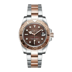 SEIKOMARINER ROSE GOLD & BROWN