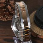 SEIKOMARINER ROSE GOLD & BROWN