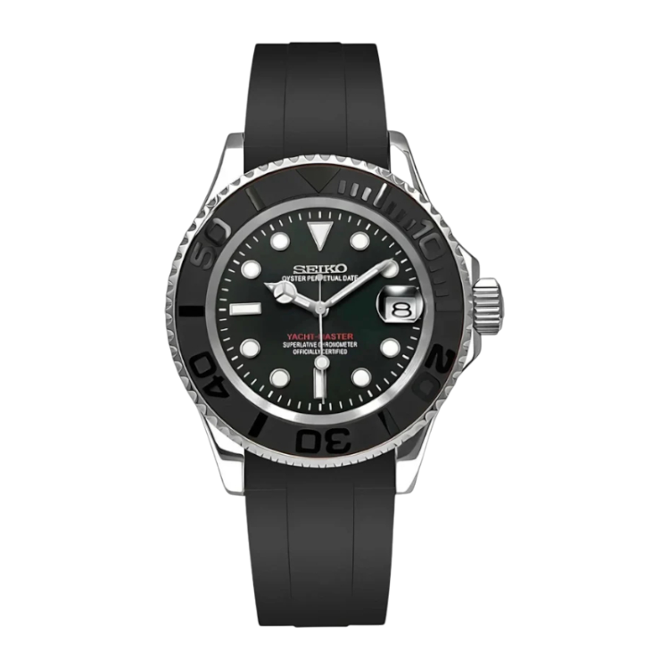 SEIKOMARINER SILVER & BLACK