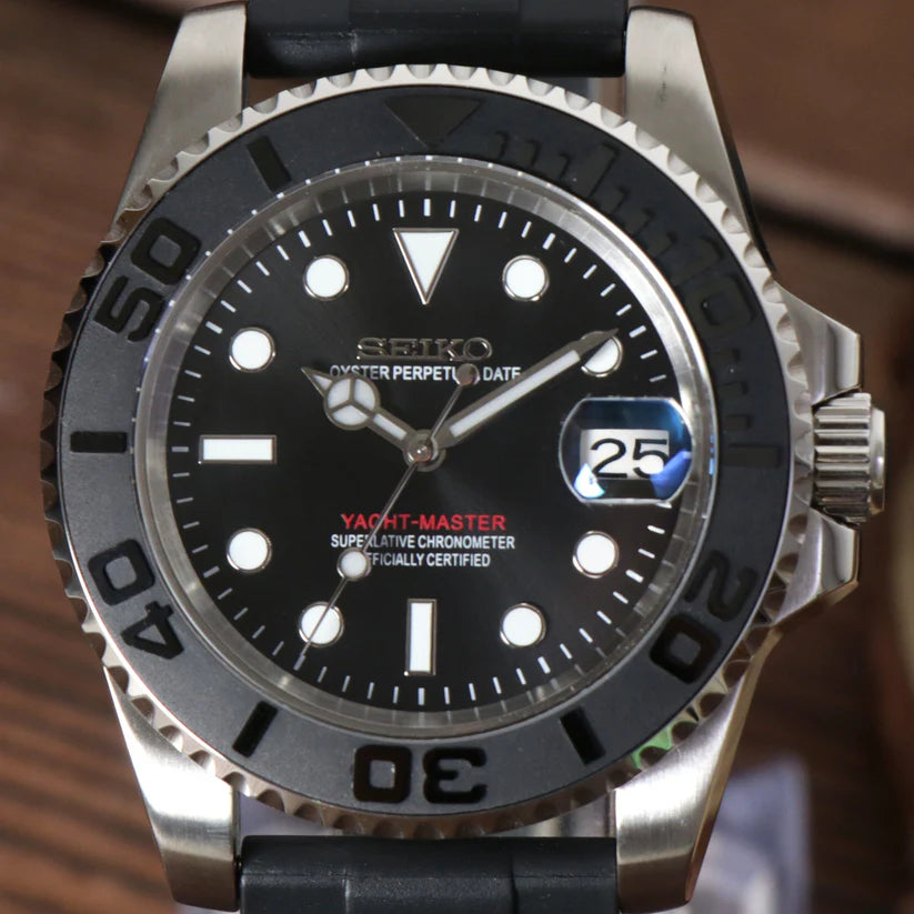 SEIKOMARINER SILVER & BLACK